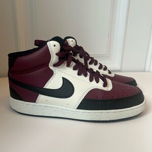 Nike Court Vision Mid Next Nature 'Dark Beetroot' Men’s Size 8